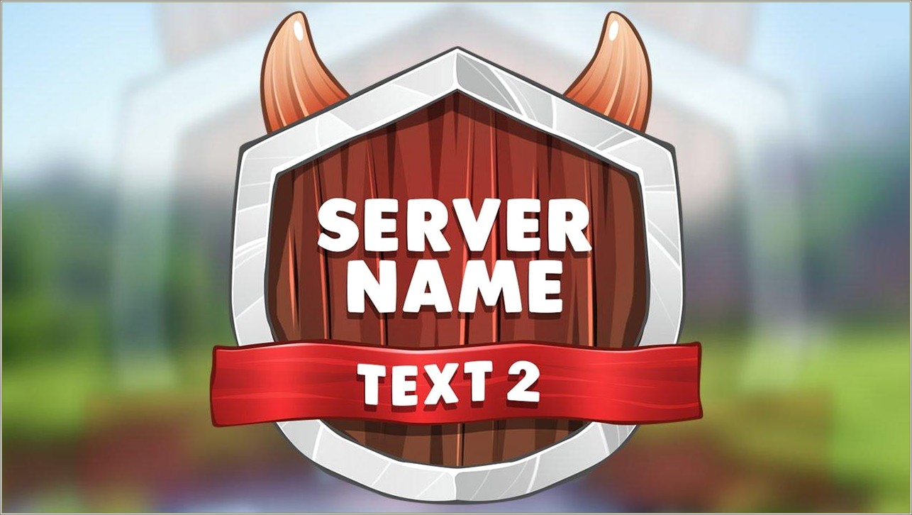 Free Minecraft Server Logo Templates Free