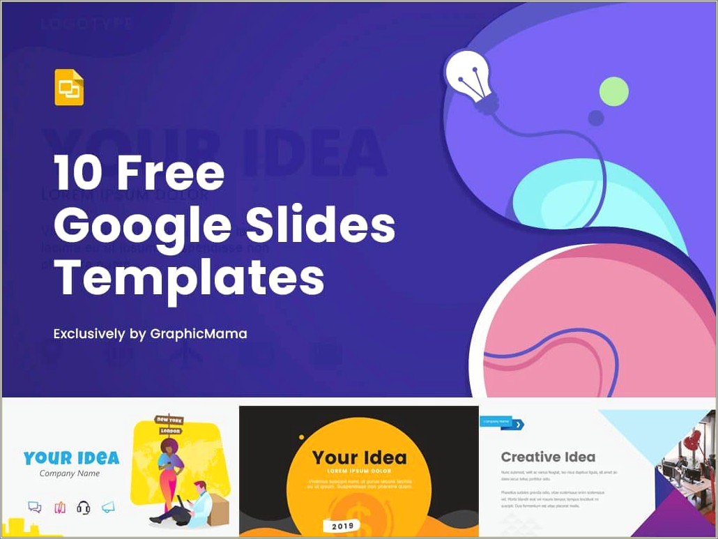 Free Minimalist Google Slides Templates 2019