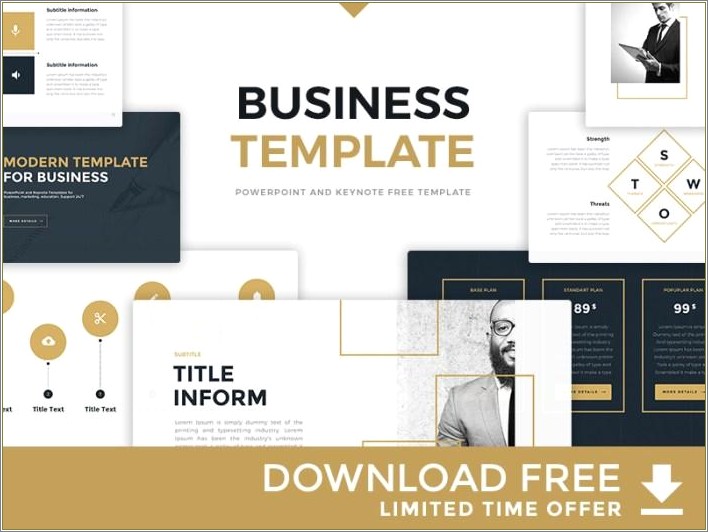 Free Minimalist Powerpoint About Careers Templates