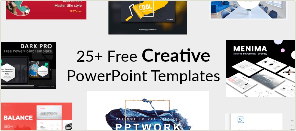 Free Modern And Creative Powerpoint Templates