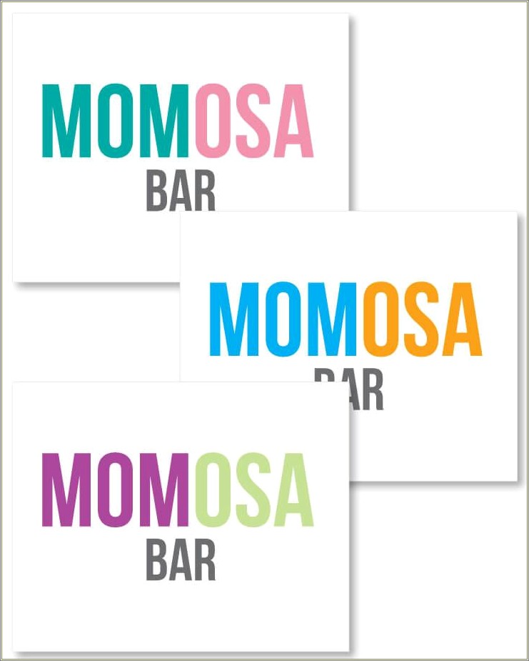 Free Mom Osa Bar Invitation Template