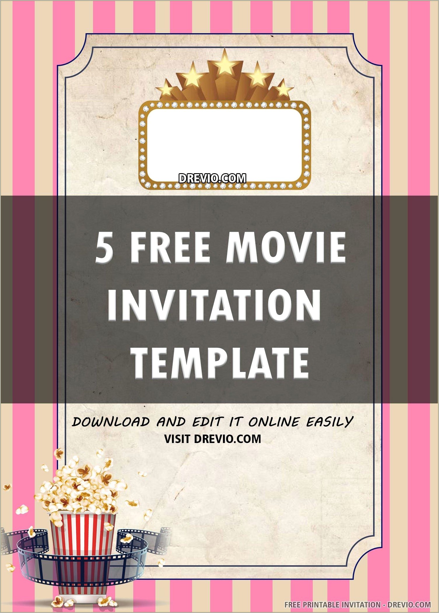 Free Movie Night Flyer Template Word