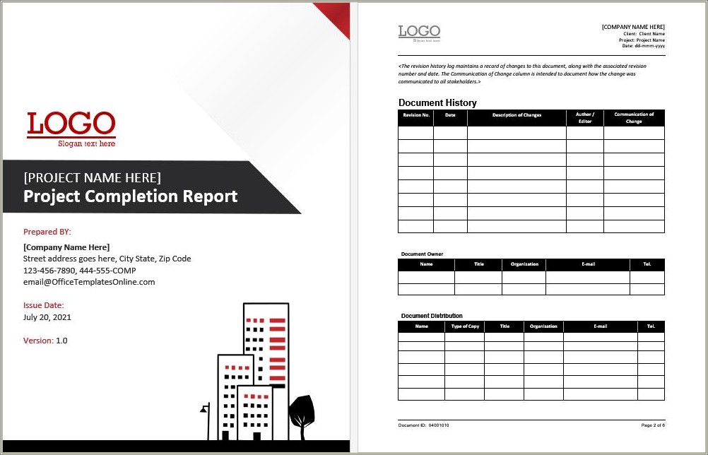 Free Ms Word Business Report Templates