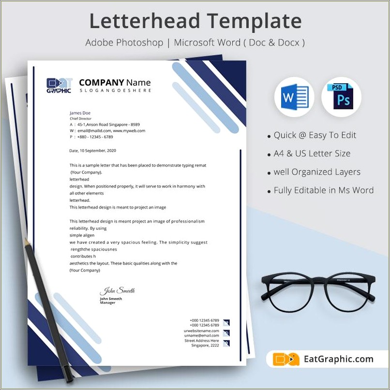 Free Ms Word Letterhead Templates Download