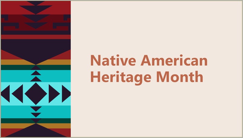 Free Native American Animated Powerpoint Templates