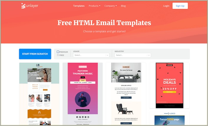 Free Newsletter Templates For It Company