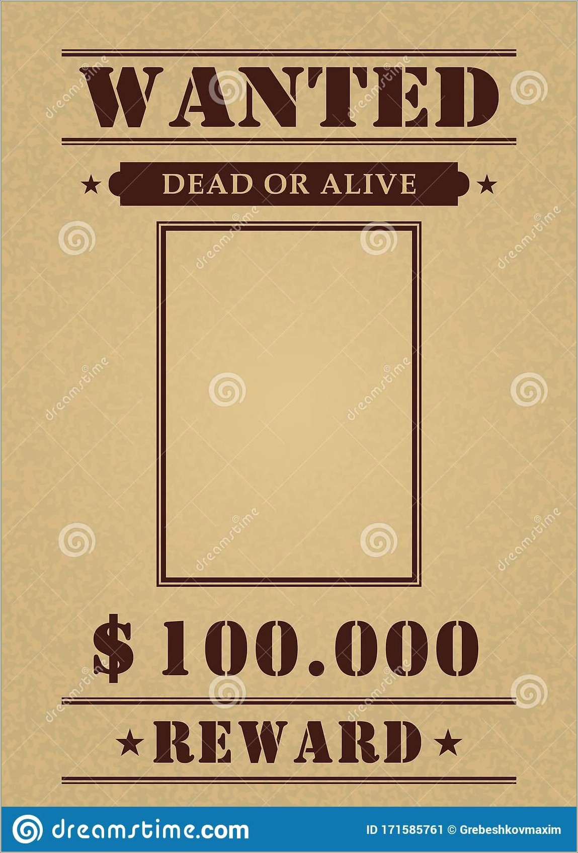 Free Old Fashioned Wanted Poster Template