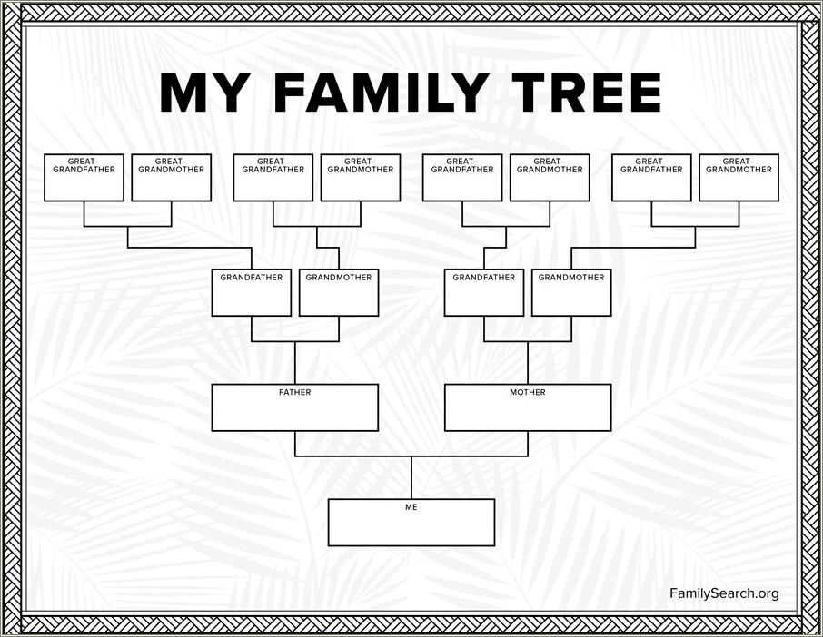 Free On Ine Family Tree Templates