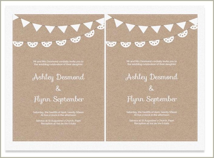 Free Online Printable Wedding Invitation Templates
