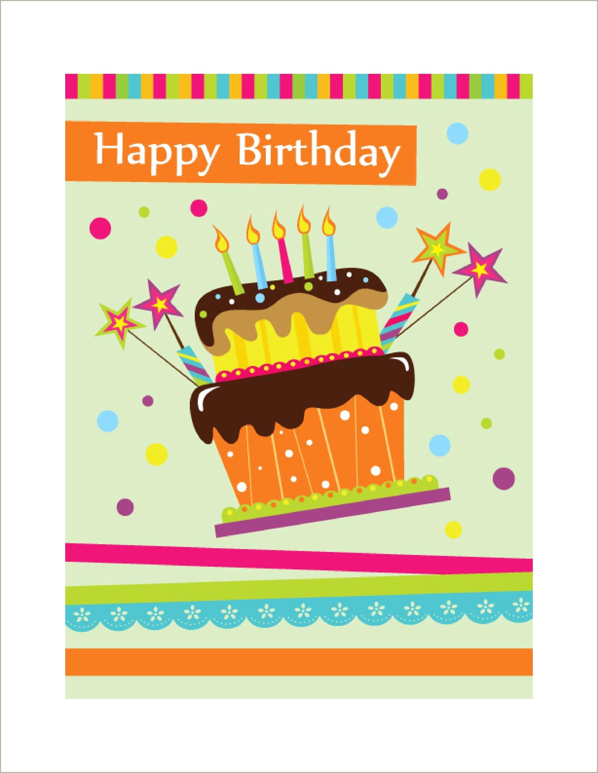 Free Online Templates For Birthday Cards