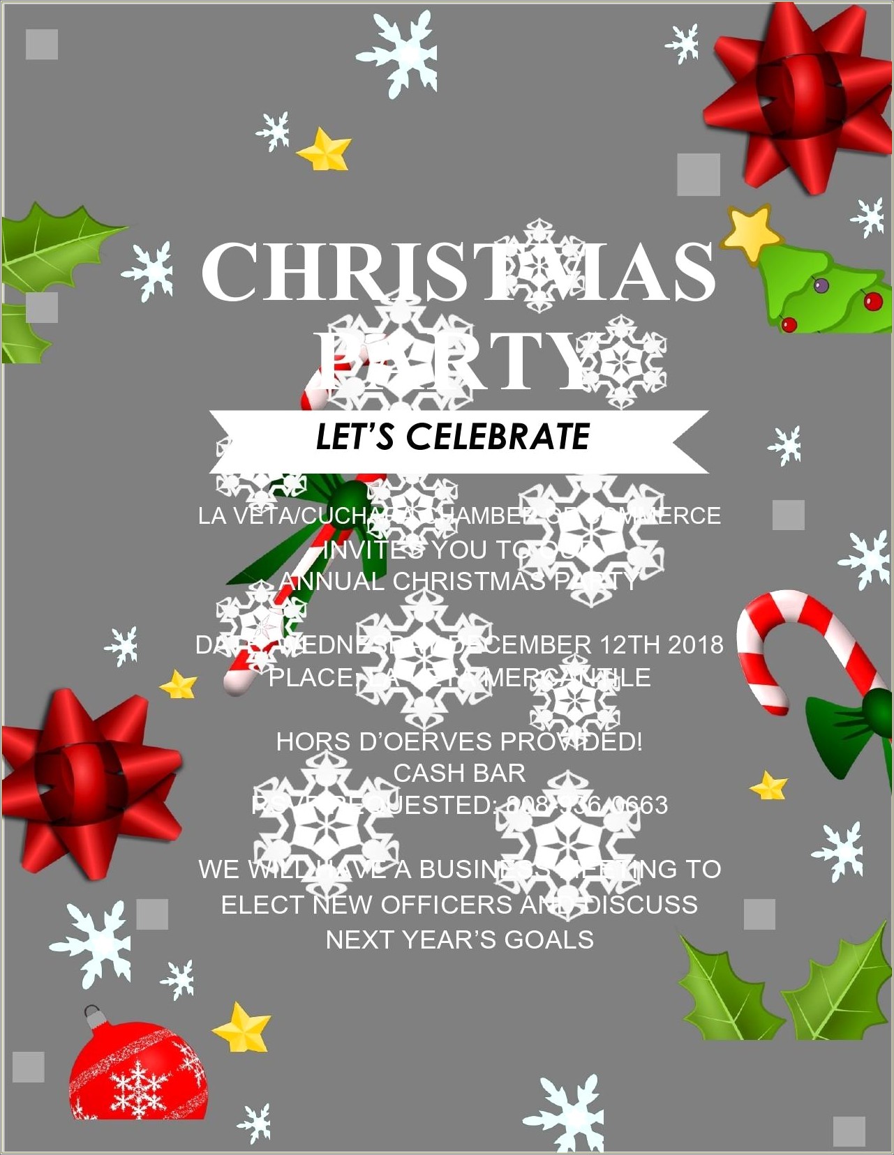 Free Online Templates For Christmas Flyers