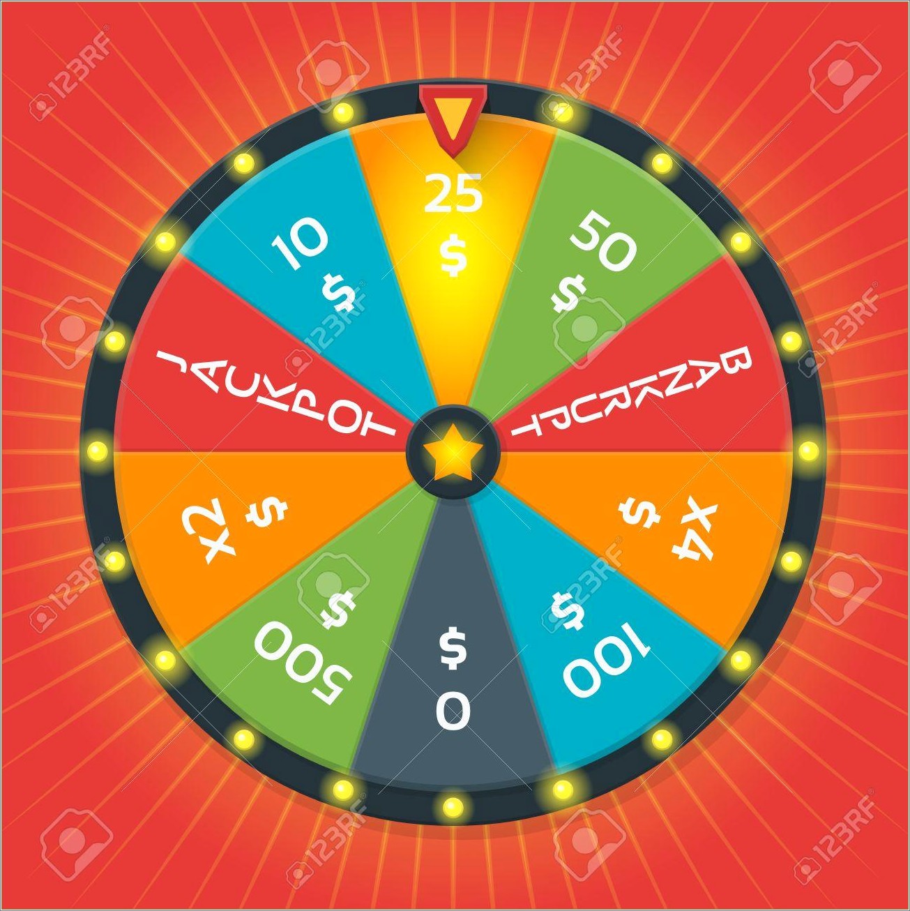 Free Online Wheel Of Fortune Template