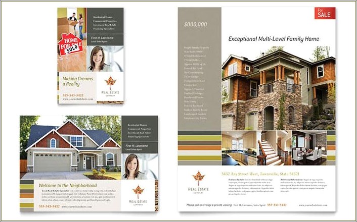 Free Open House Flyer Template Publisher