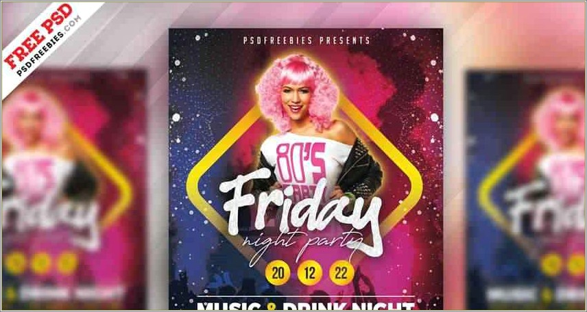Free Party Flyer Templates Microsoft Word