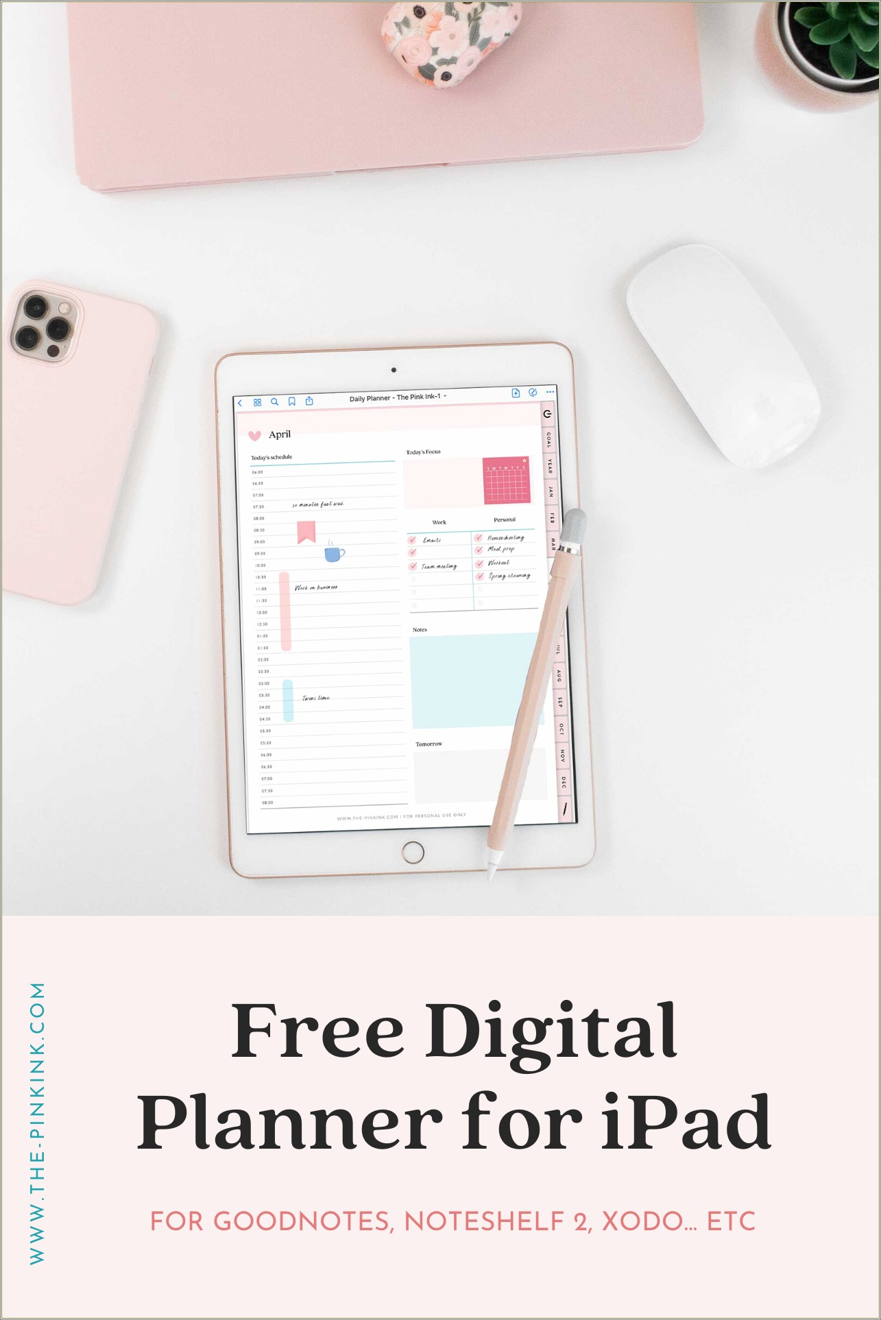 Free Personal Budget Template For Ipad