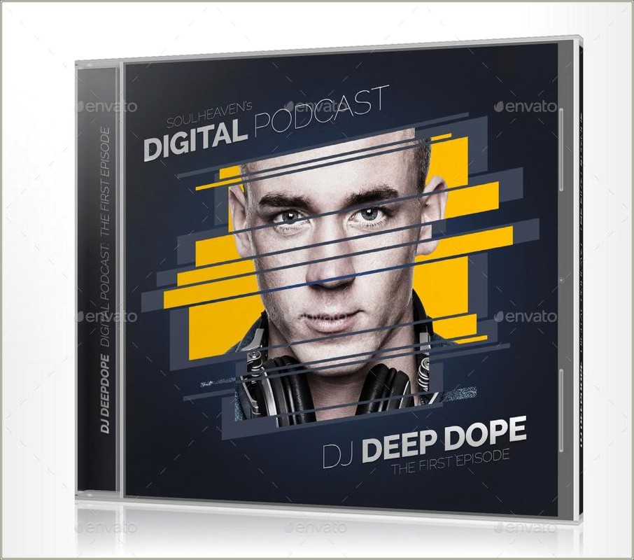 Free Photoshop Cd Cover Template Psd