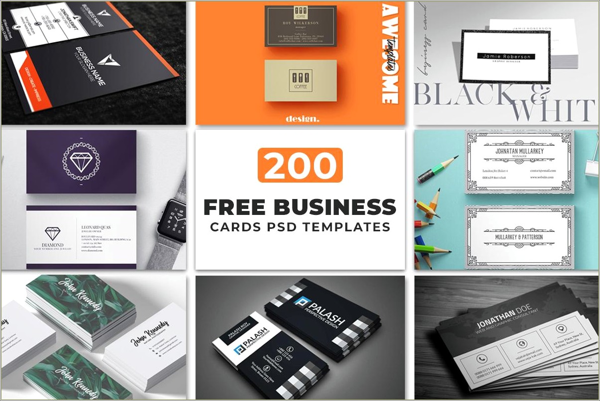 Free Photoshop Elements Business Card Templates