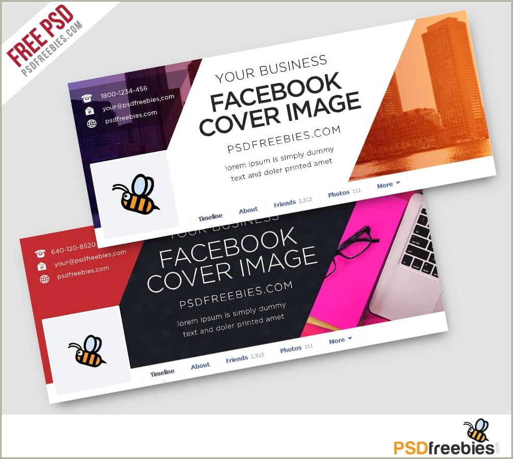 Free Photoshop Facebook Cover Photo Template