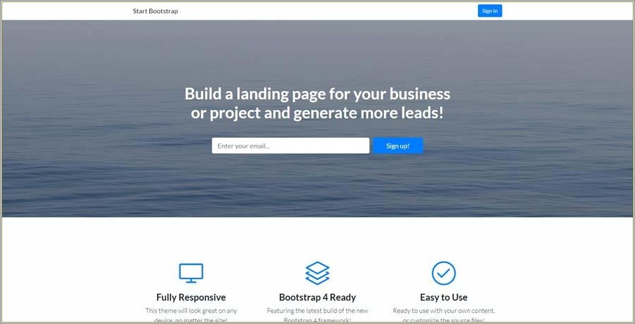 Free Php Web Page Templates Download