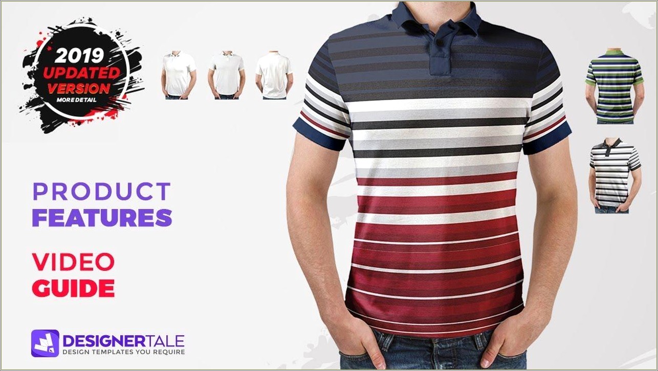 Free Polo Shirt Design Template Photoshop
