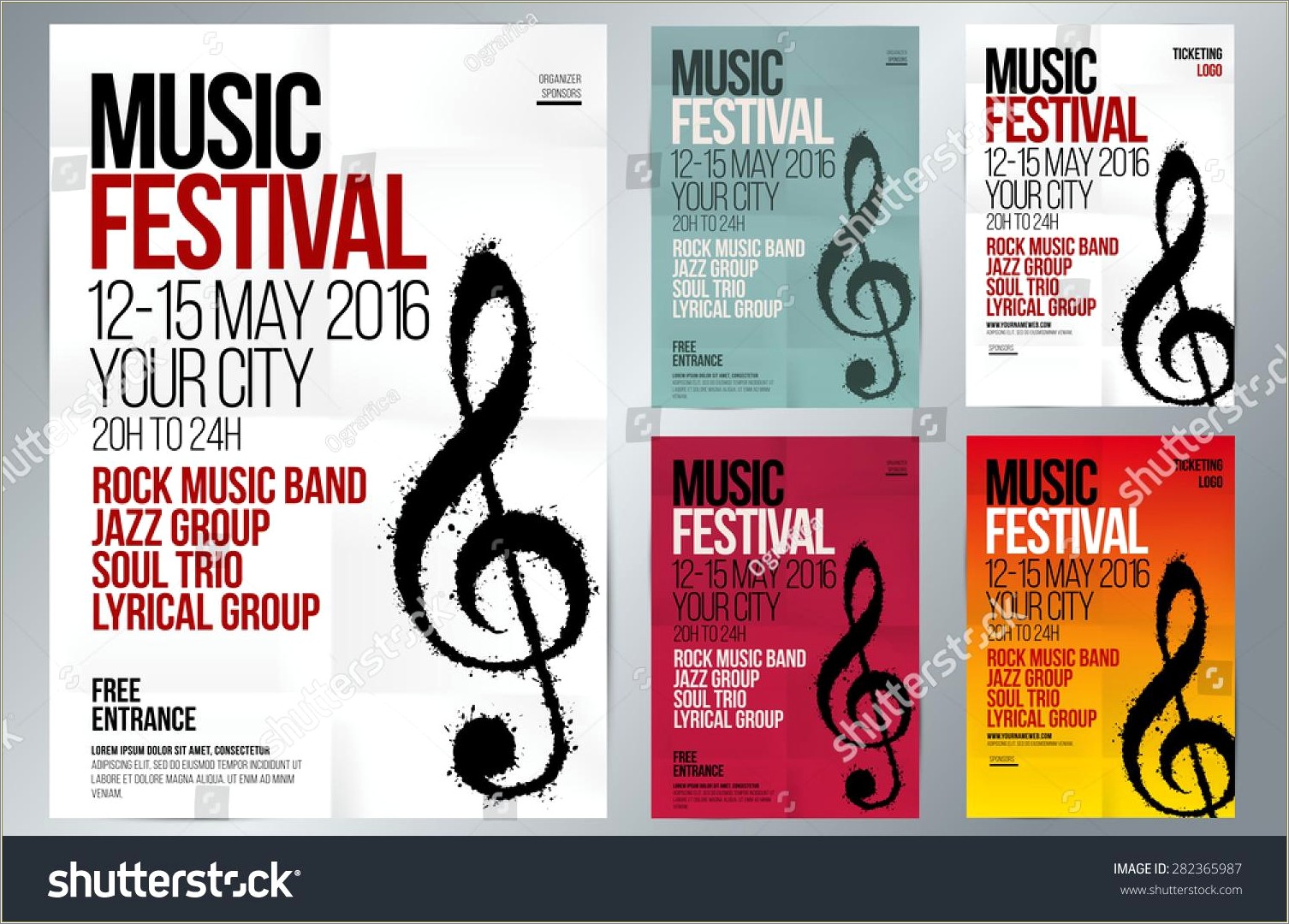 Free Poster Templates For Music Events