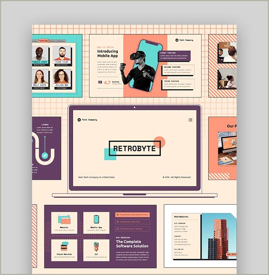 Free Powerpoint Templates Based On Technology