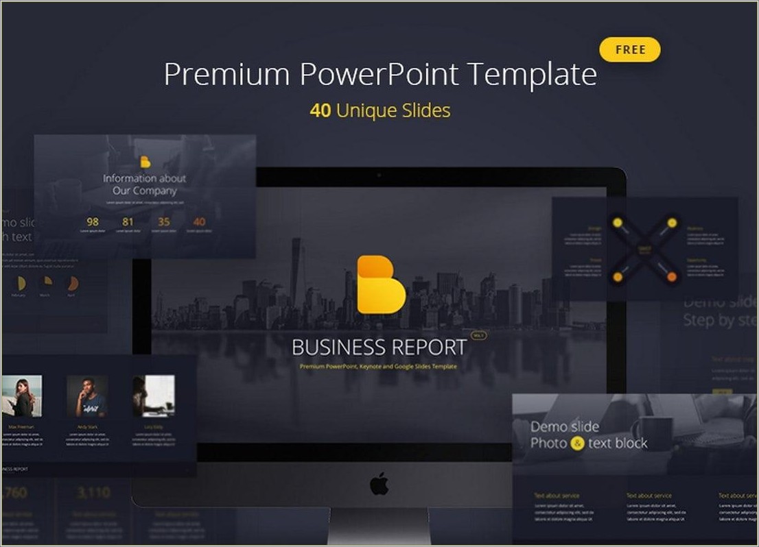 Free Powerpoint Templates For Business Partnership