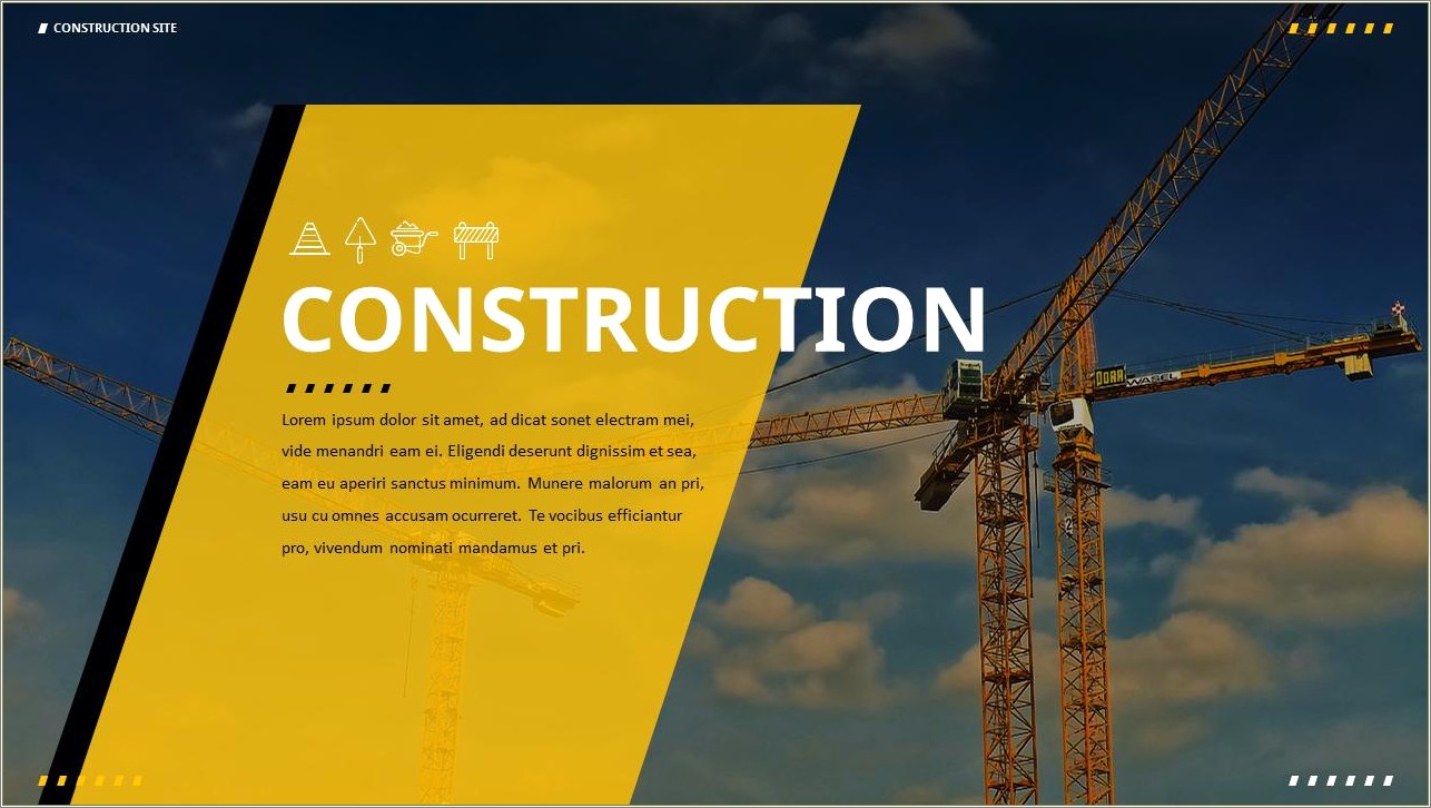 Free Powerpoint Templates For Construction Industry