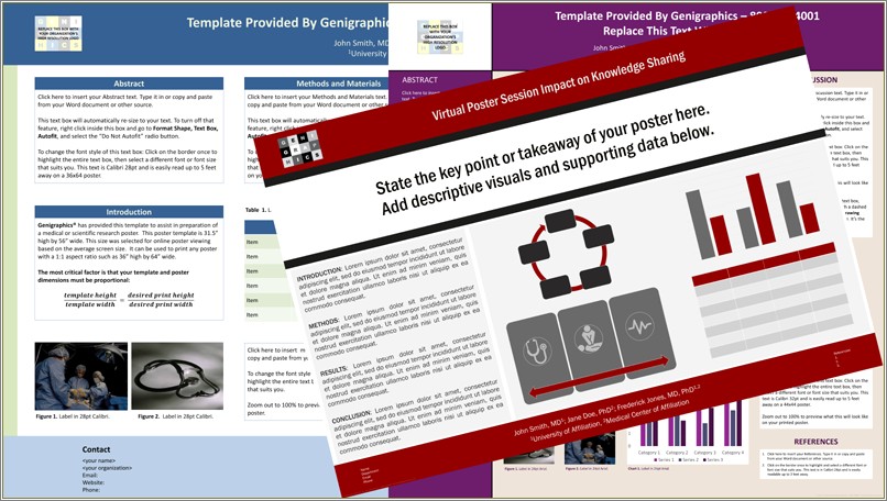 Free Powerpoint Templates For Research Posters