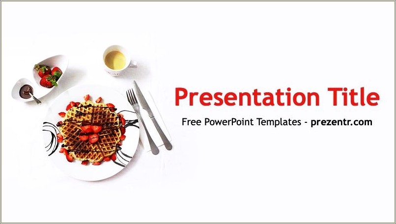 Free Powerpoint Templates For Tv Menu