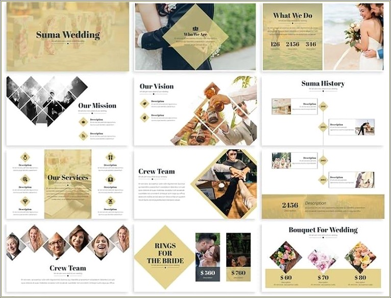 Free Ppt Template For Wedding Photography