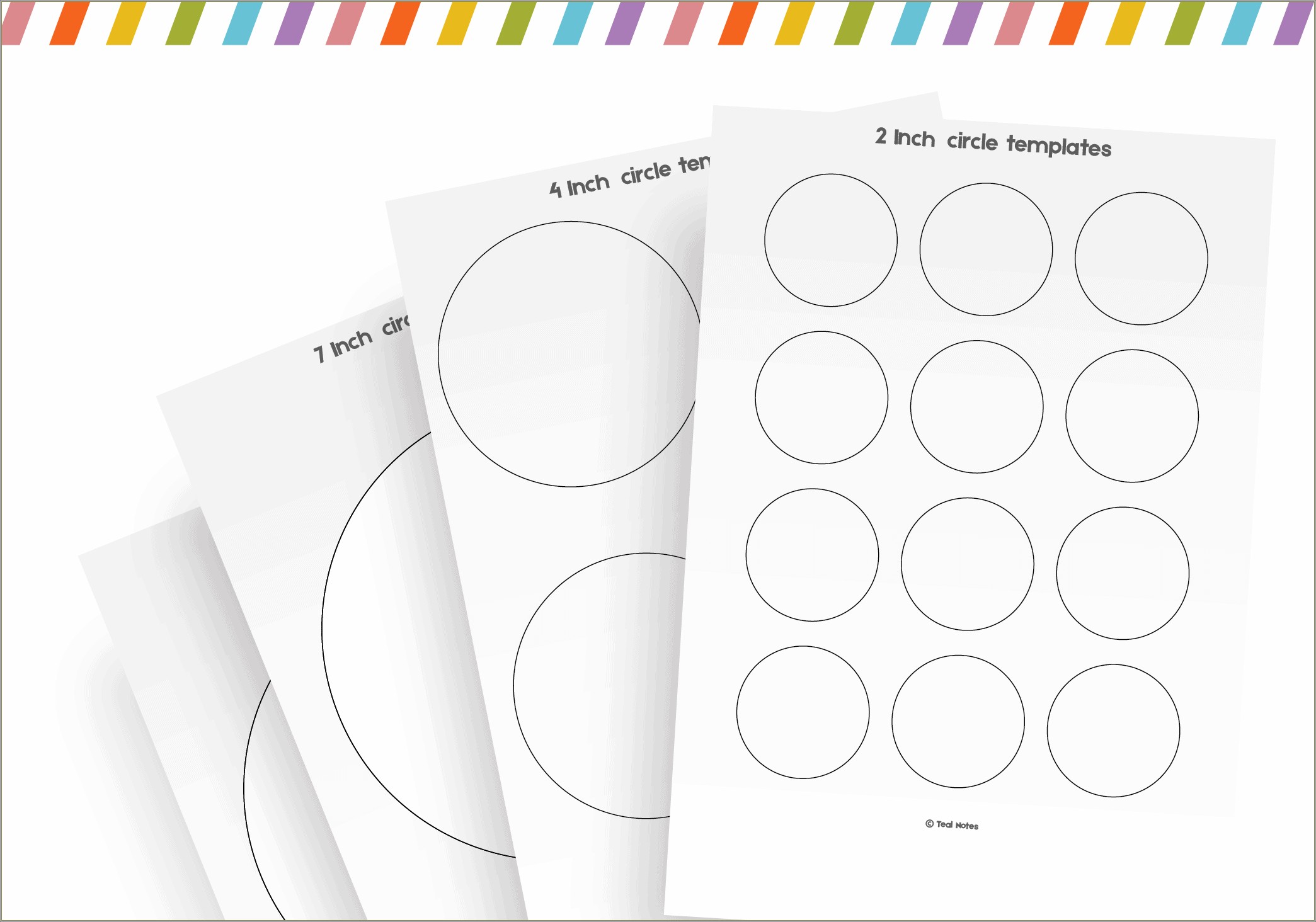 Free Printable 3 Inch Circle Template