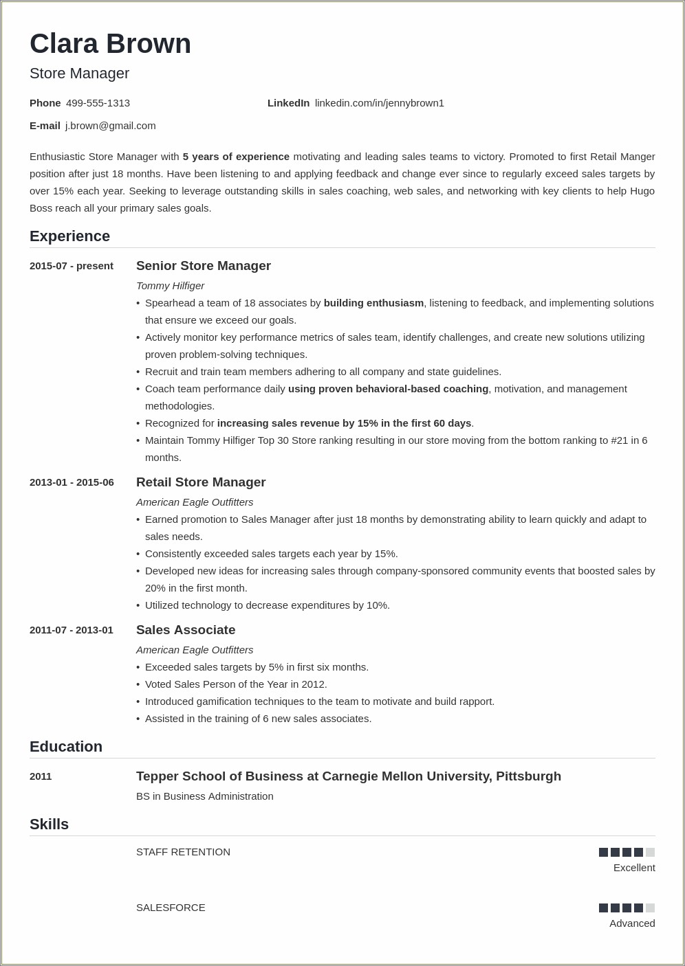 Vendor Manager Job Description For Resume