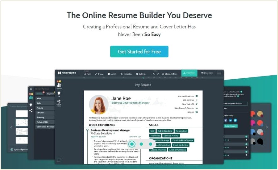 Websites Wherei Can Make The Resume Free