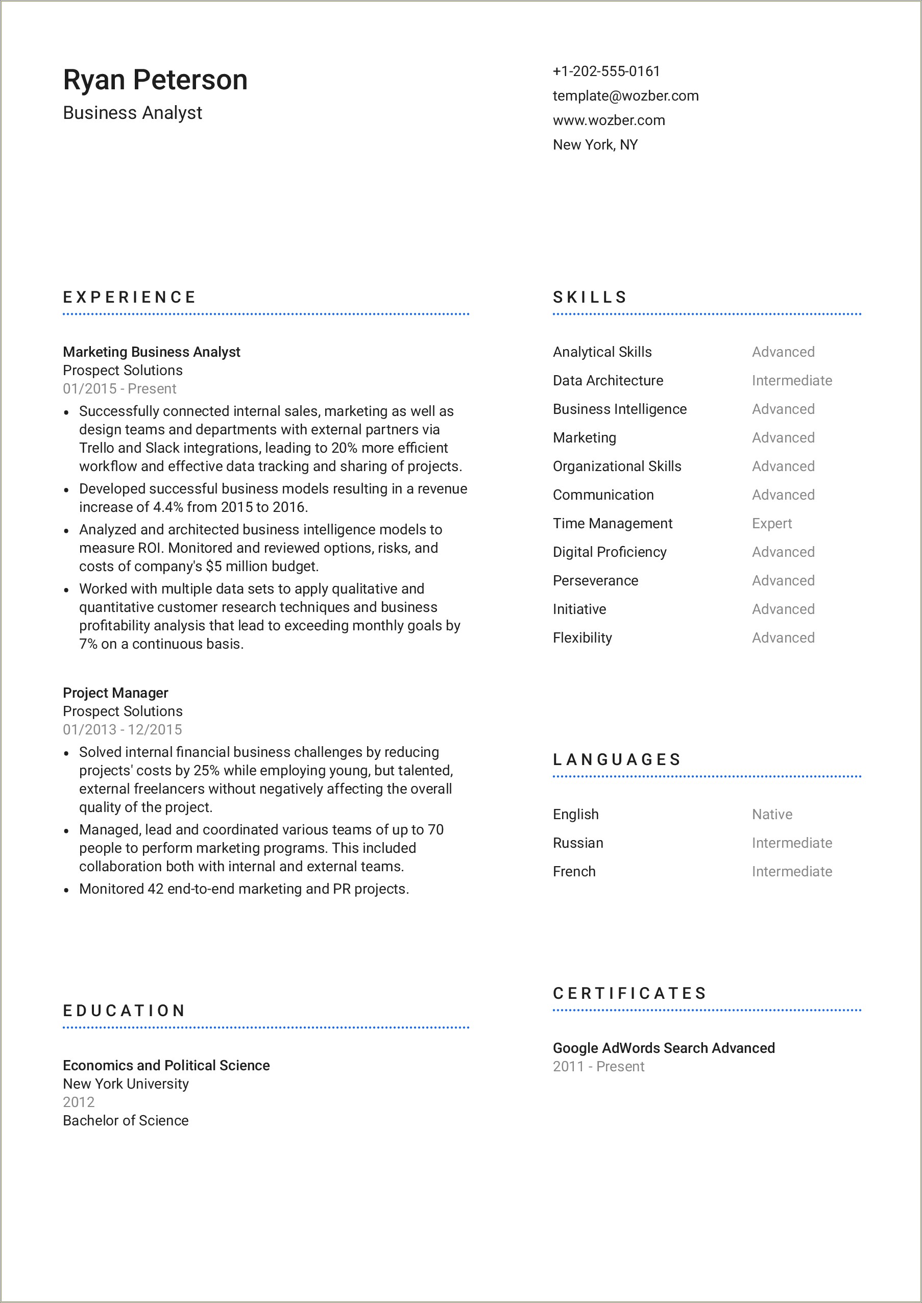 Where Can I Find A Free Resume Templates