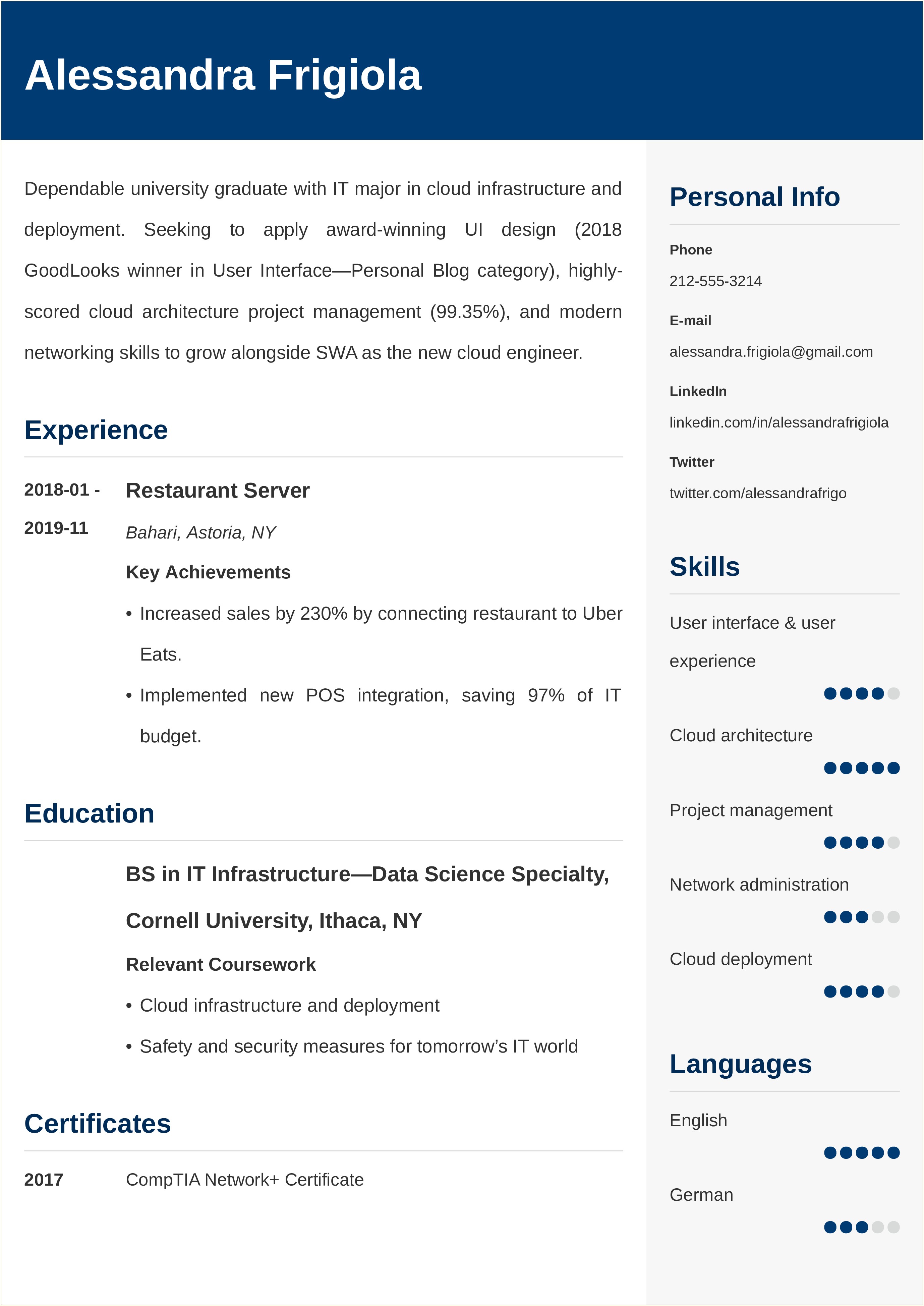 Where To Find Best Objective Summary For Resume