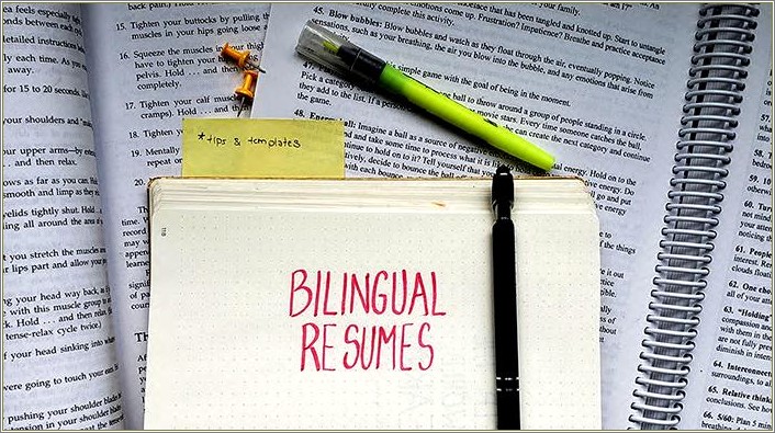 Where To Put Your Bilingual On A Resume