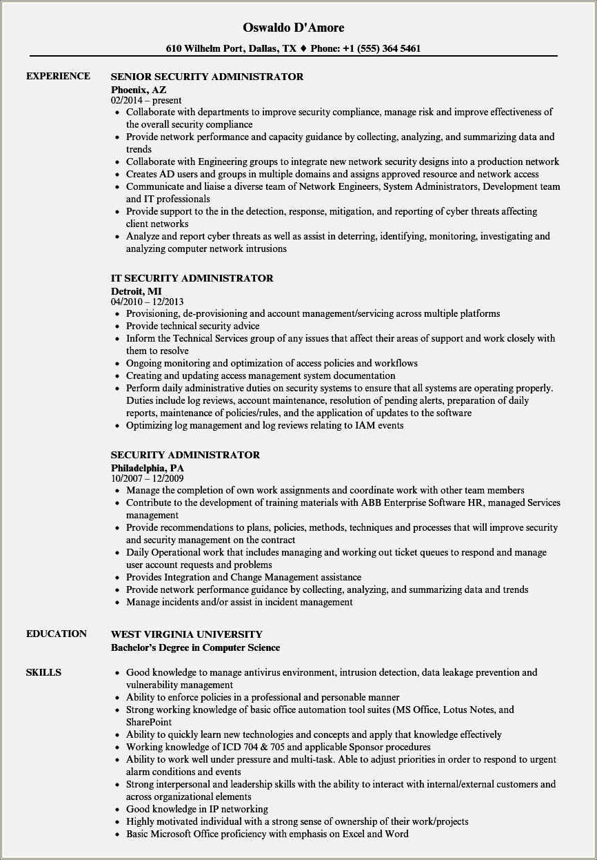 Which Resume Does Clearance Jobs Use