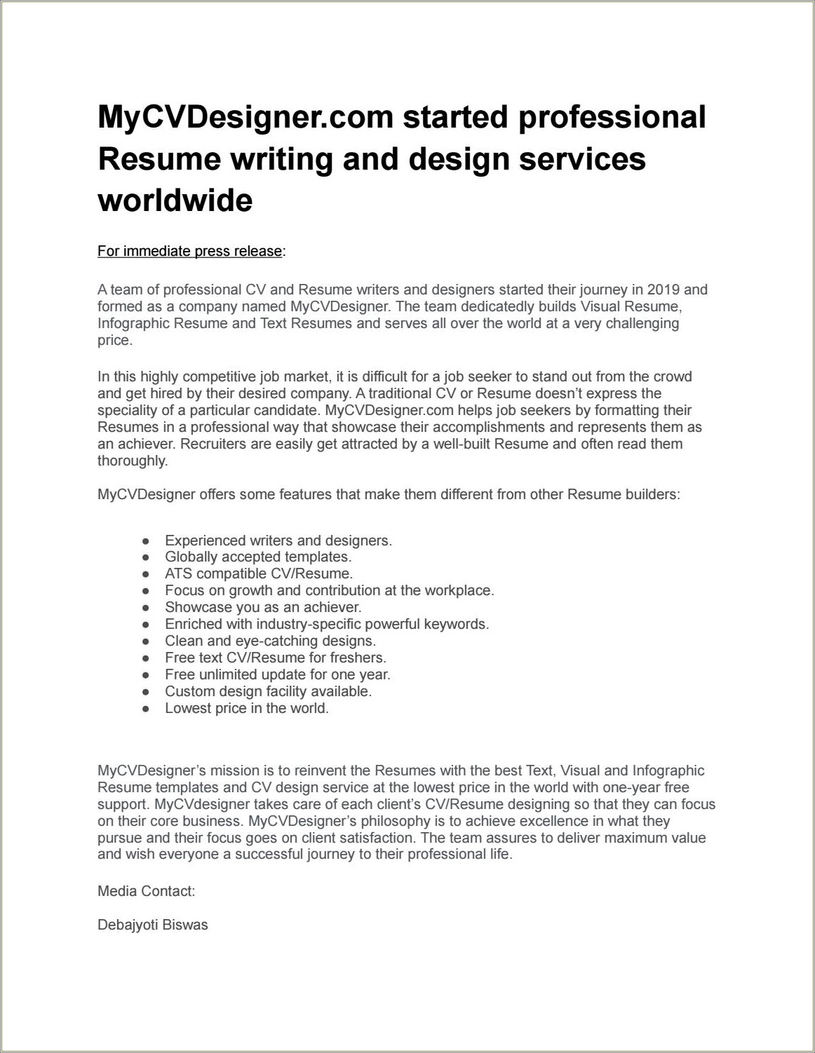 Which Resume Writing Service Offers Best Resume Designs