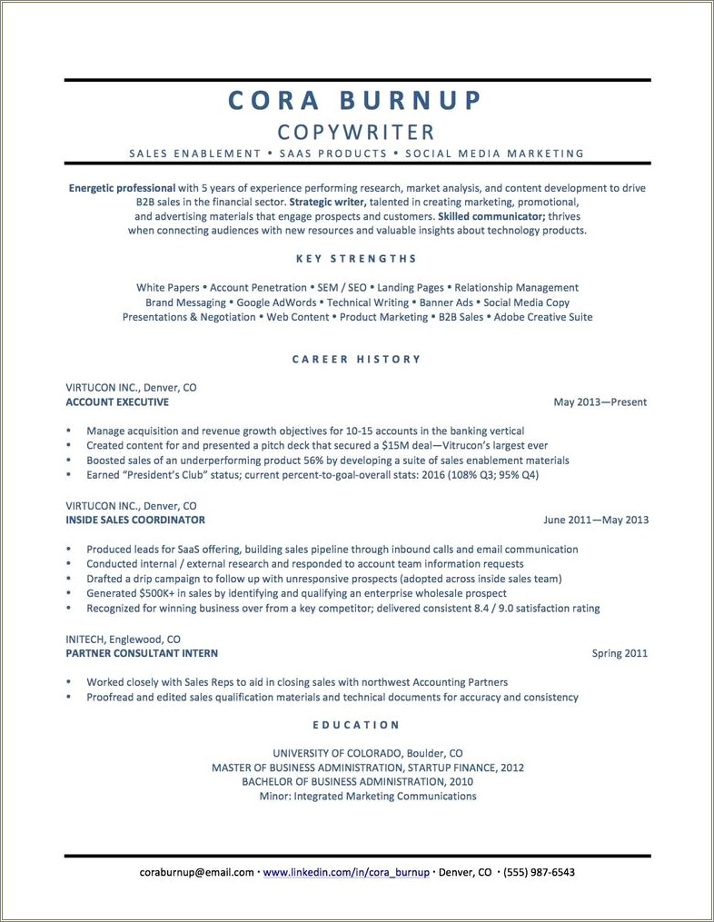 Words For Changing Career On Resume