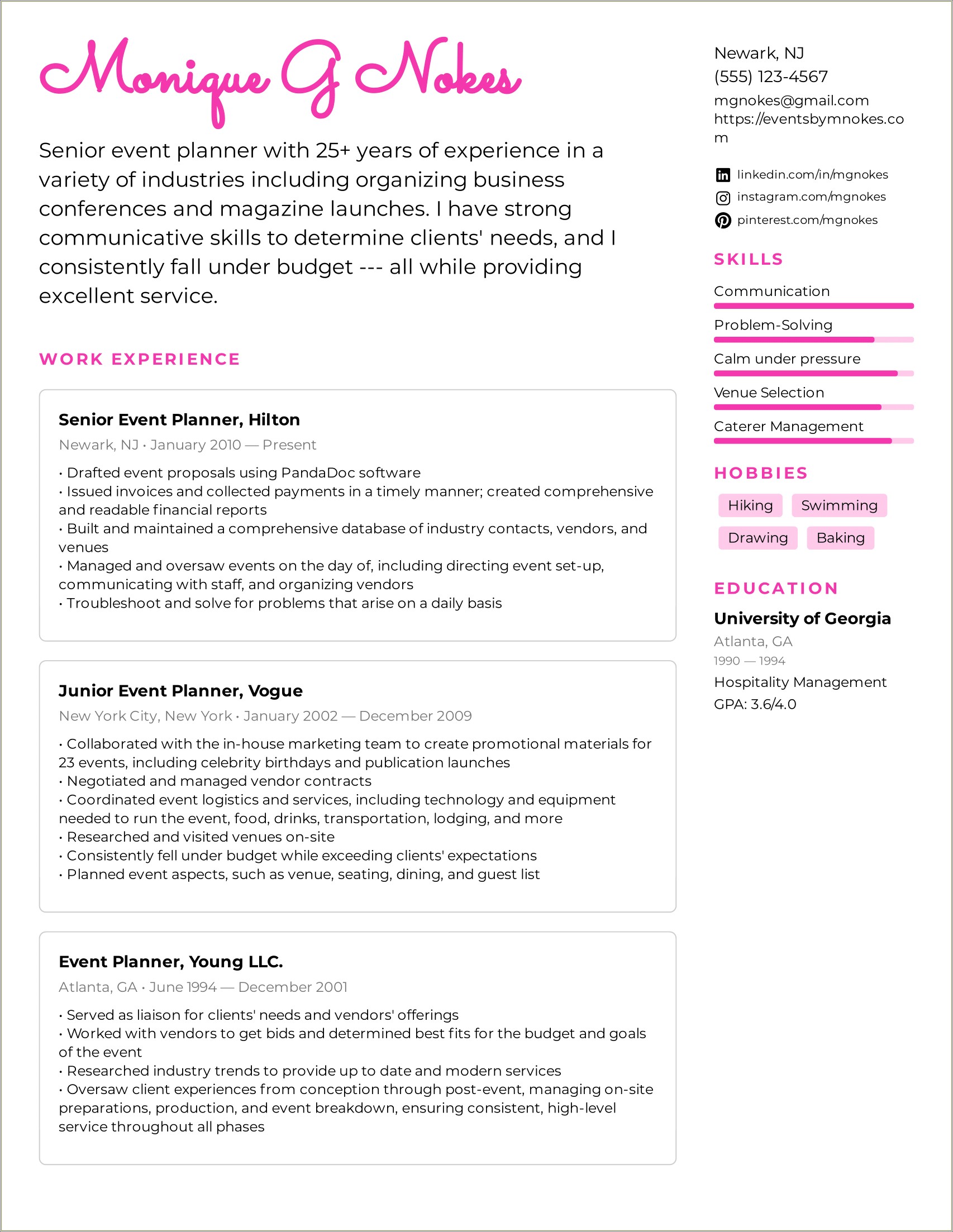 Words To Use For Customer Service Resume