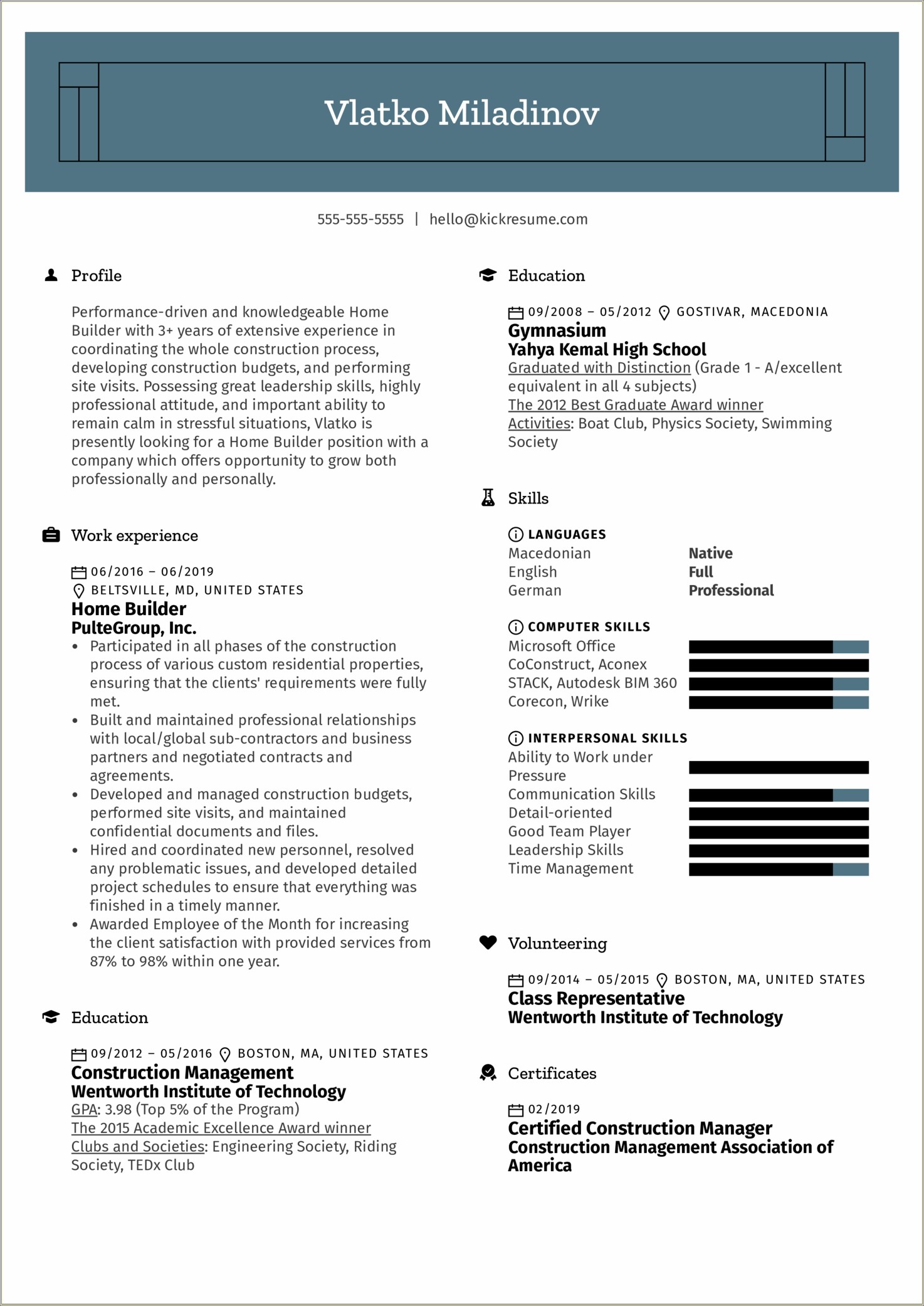 Work From Home Office Manager Resume