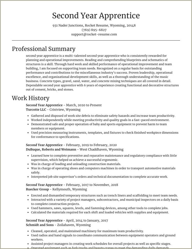 Worked Independently With Minimal Supervision Resume