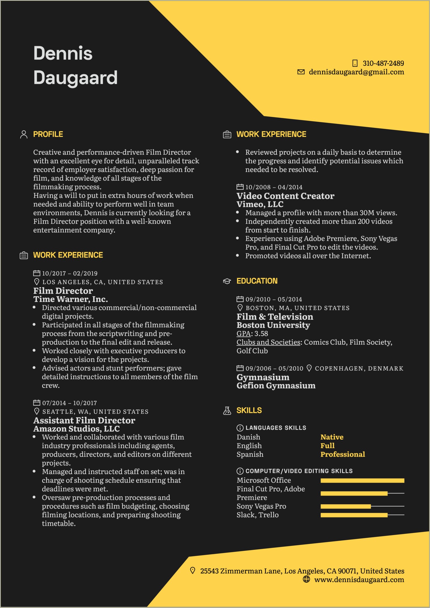 Working For A Known Company Good For Resume