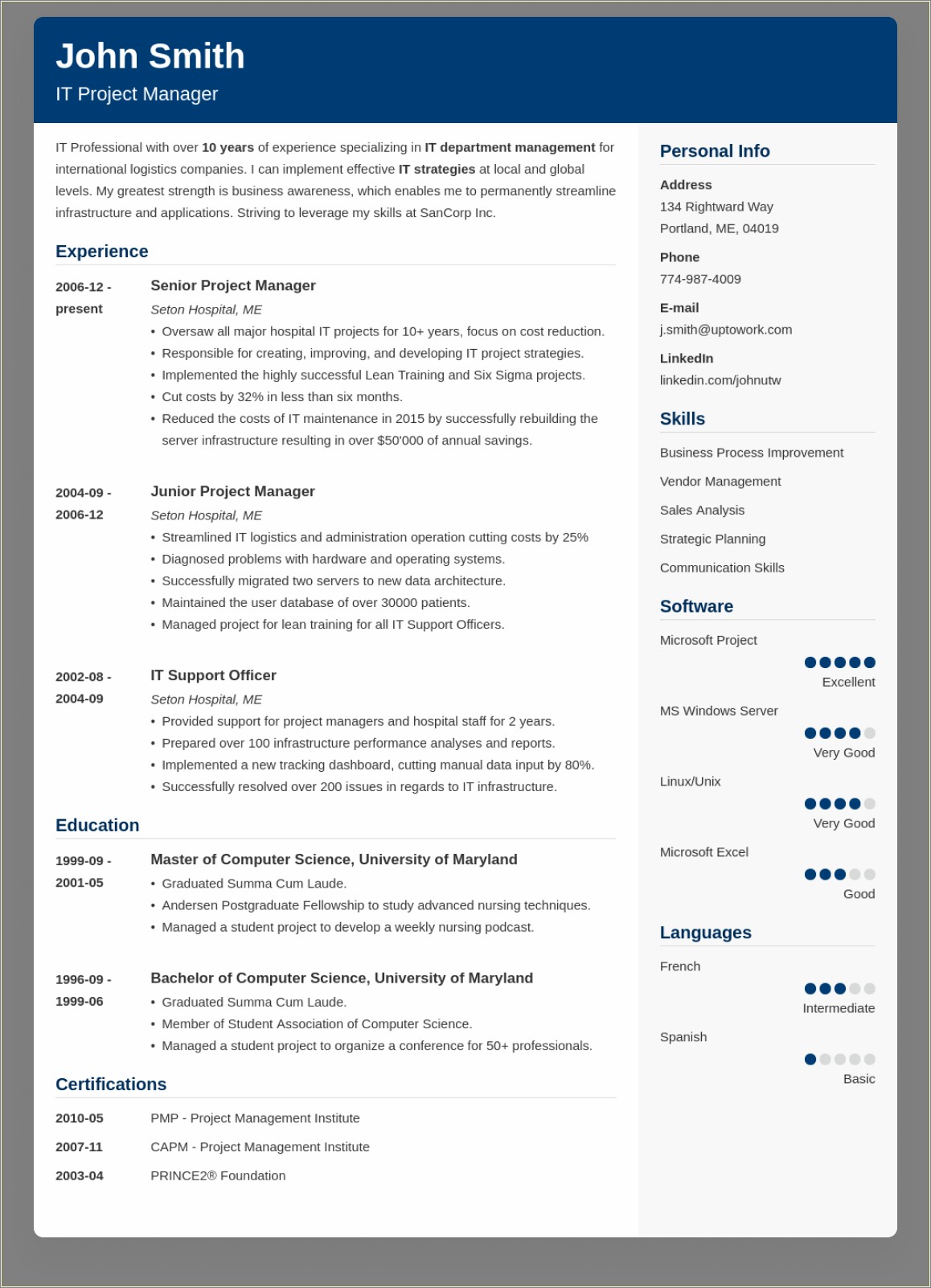 Write A Better Resume For Free
