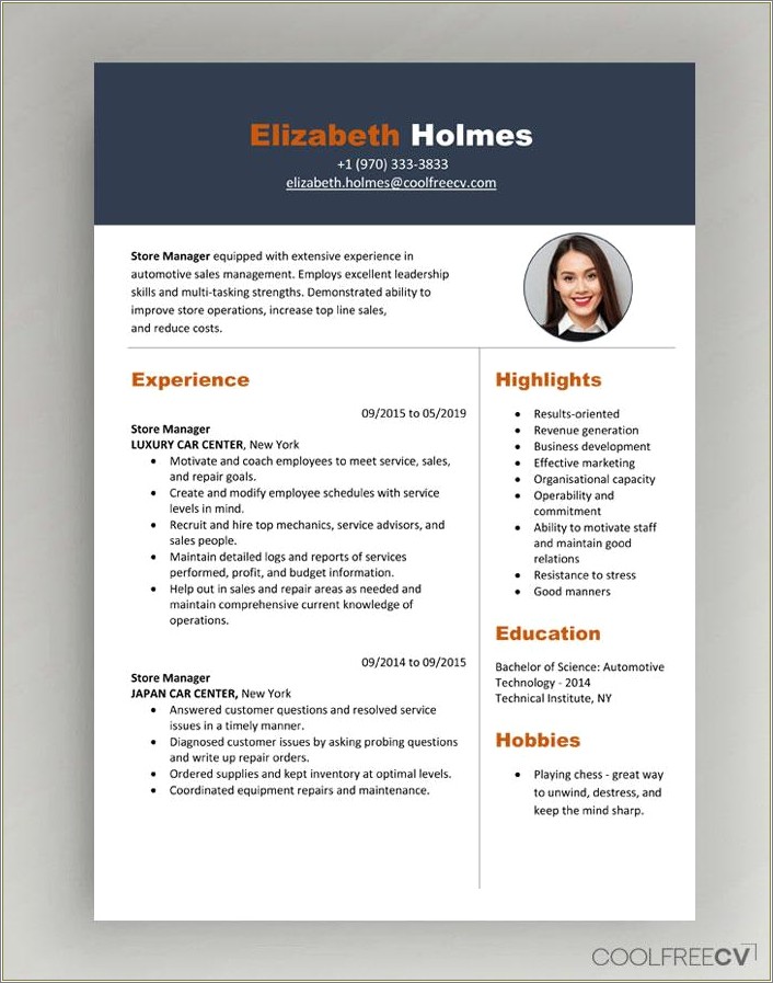 Writing A Summary For A Resume 2019