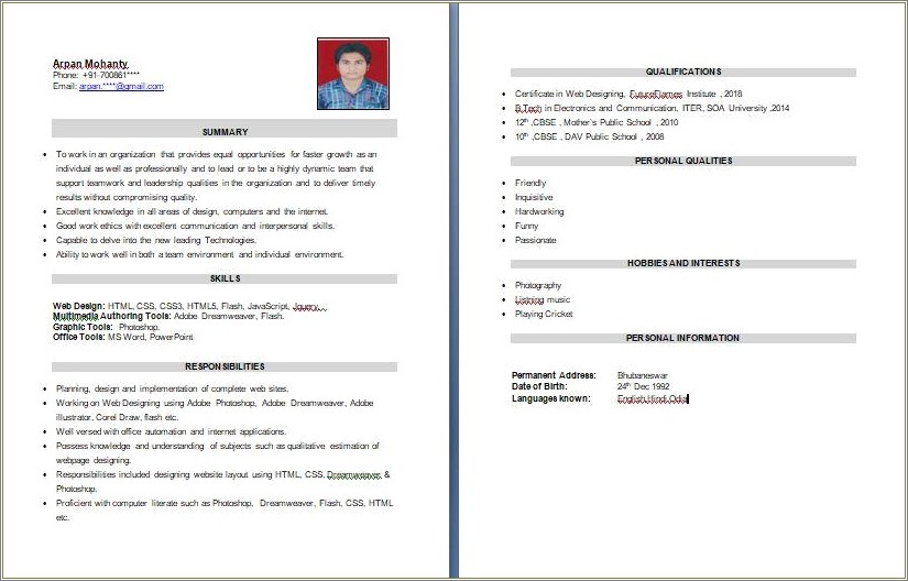 Writing Best Resume For Dating Online