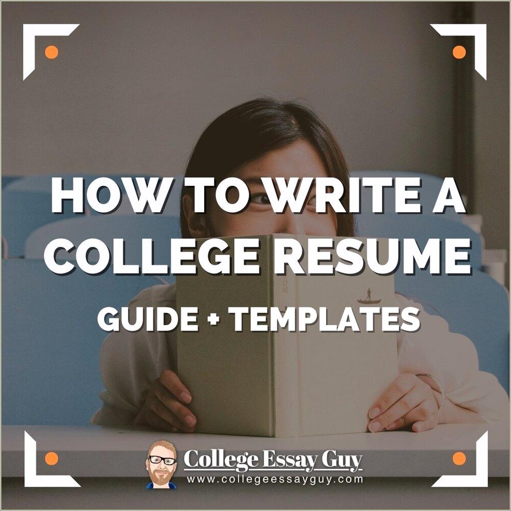 Writing Your High School On A Resume