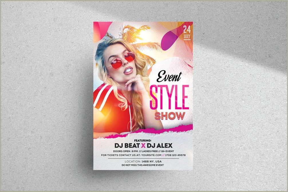 2 Party Flyer Templates Psd Free Download