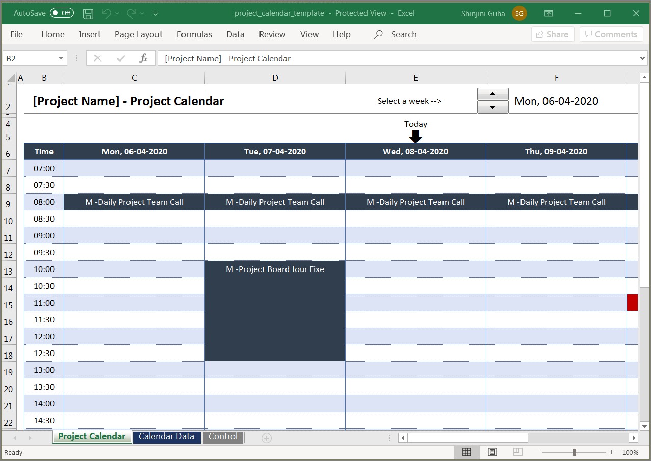 9 Free Marketing Calendar Templates For Excel
